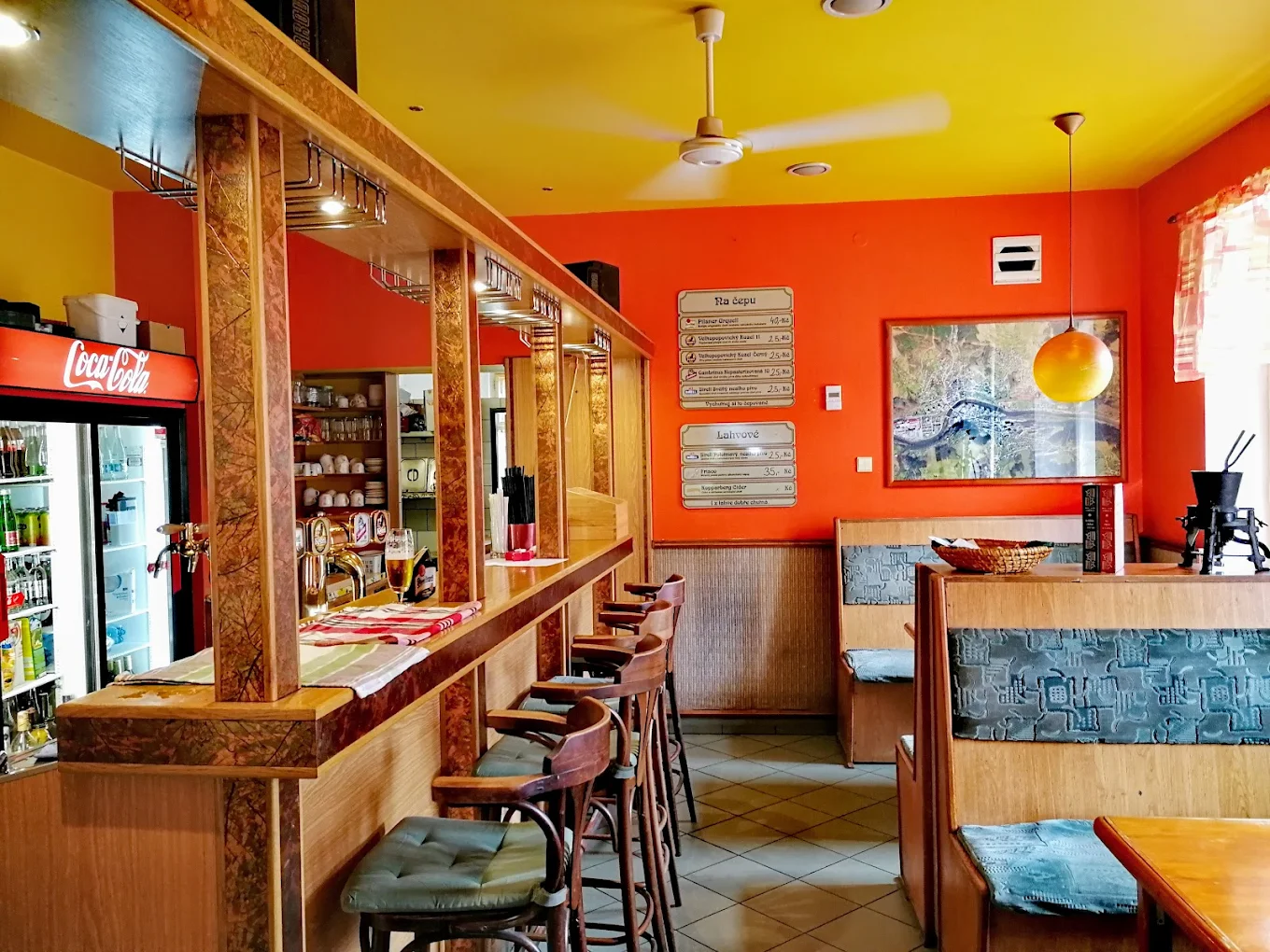 Interiér restaurace